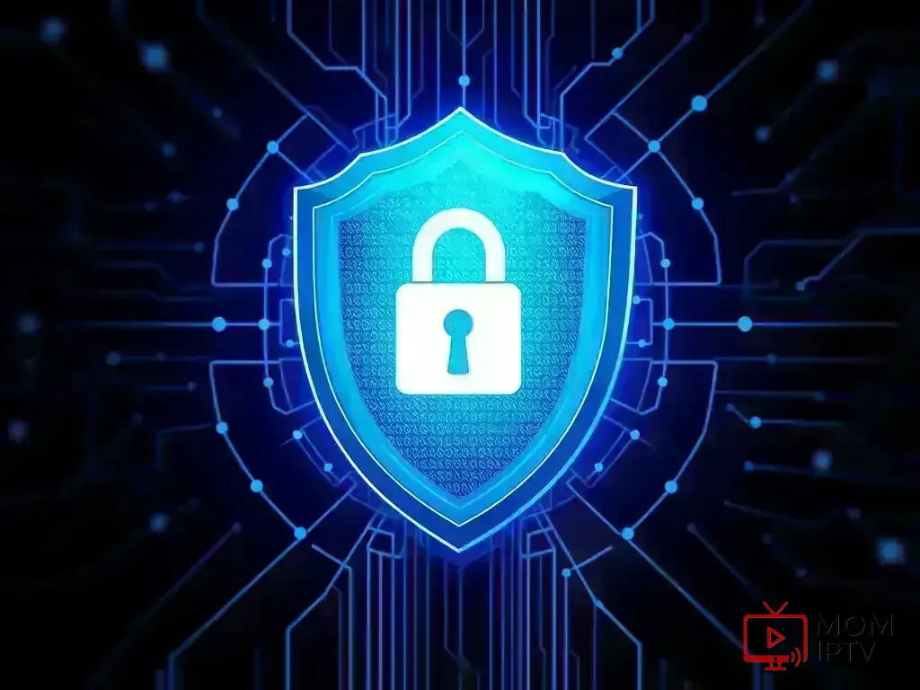 Security shield representing payment protection